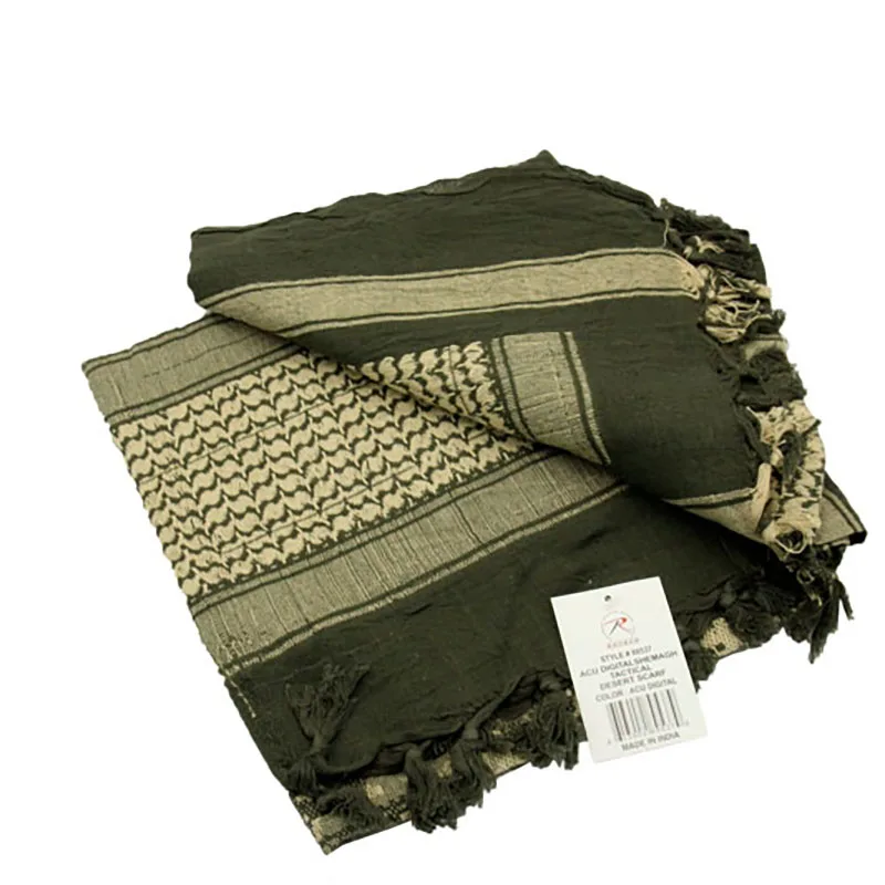 Bufanda táctica Polaina para el cuello ACU de dos tonos de servicio pesado - imagen 3