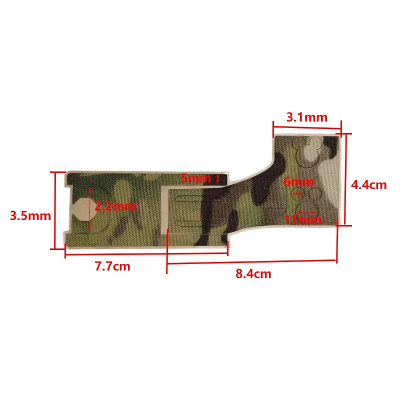 Pegatina protectora de tela de envoltura táctica, piel de alcance para accesorios de instrumentos ópticos - imagen 3