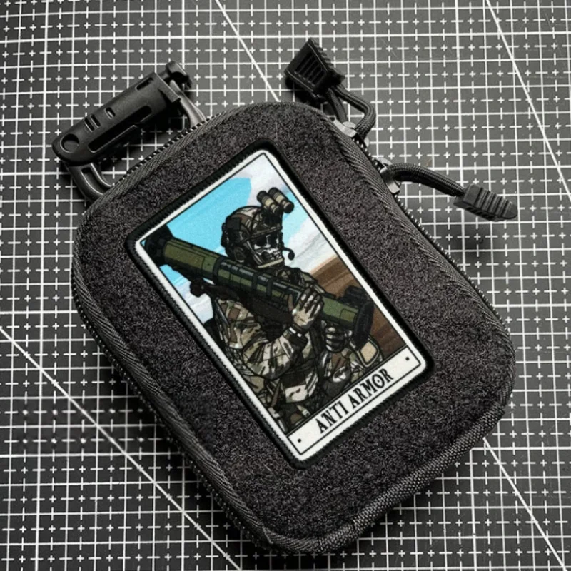 Parche antiarmadura, insignia de moral militar, impresión de gancho y bucle, mochila, accesorios de decoración de ropa, pegatinas, brazalete - imagen 3