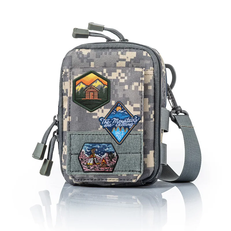 Nueva serie de Camping, accesorios para bolsas, insignia, tienda, brazalete de playa, viaje, coche, ola de mar, gancho y bucle, parches para mochila para ropa - imagen 3