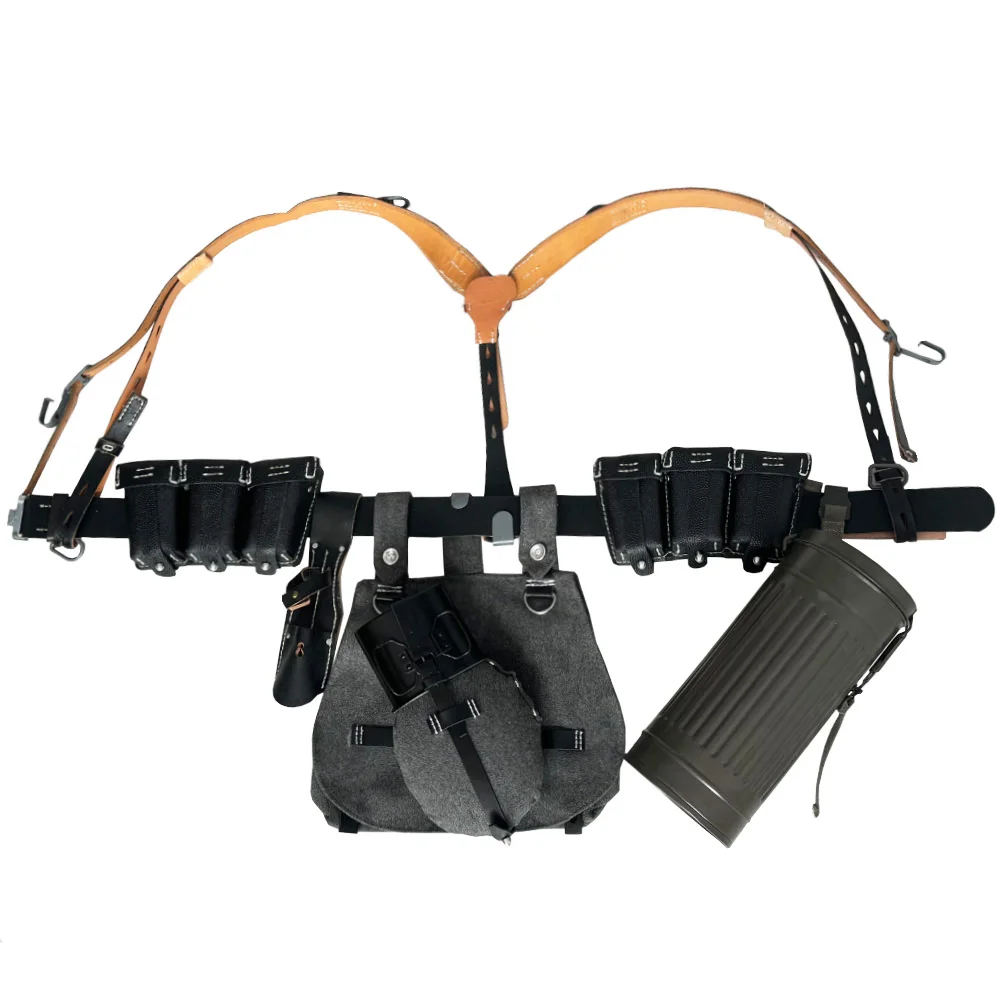 Bolsa alemana 98K La combinación táctica es un paquete combinado de equipo de soldado portátil 98k alemán Ww2 - imagen 2