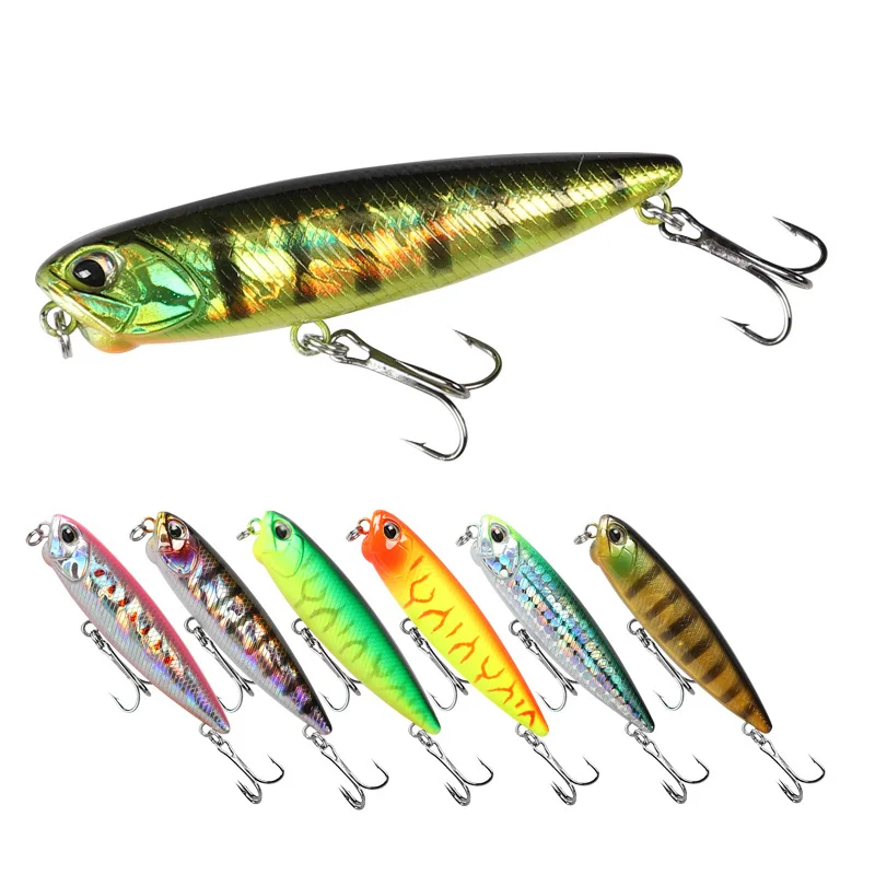 Señuelo de pesca Artificial, cebo de lubina, 10cm, 14,3g, lápiz, Wobbler, flotante, realispil100, Zigzag, aguas poco profundas, Jerkbait, Swimbait - imagen 4