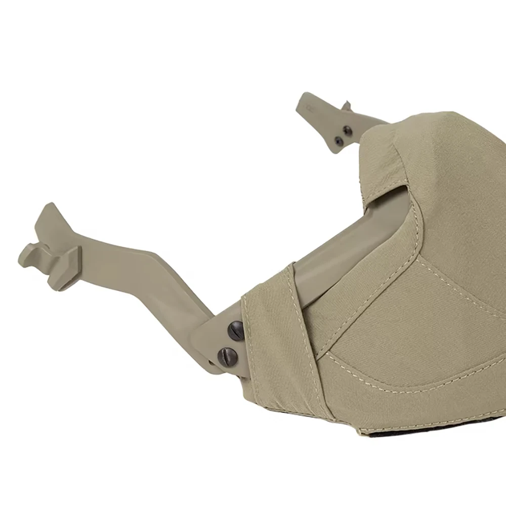 TB-FMA Casco ligero para exteriores, media máscara con riel, máscara especial para casco RÁPIDO - imagen 5
