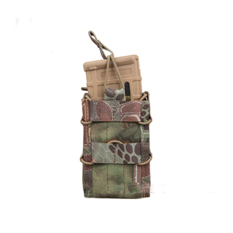 Emersongear-bolsa para revistas táctica Molle Mag, bolsa individual Modular para Rifle portátil para 556 M4 M16 AR15 SR52 P-MAGS M1A1 - imagen 5