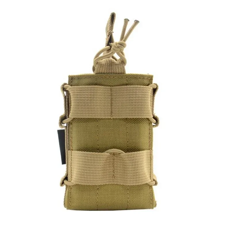 Bolsa táctica Molle con tapa abierta, bolsa Modular de nailon 1000D 5,56, para revistas M4 M14 M16 AR15 G36 - imagen 5