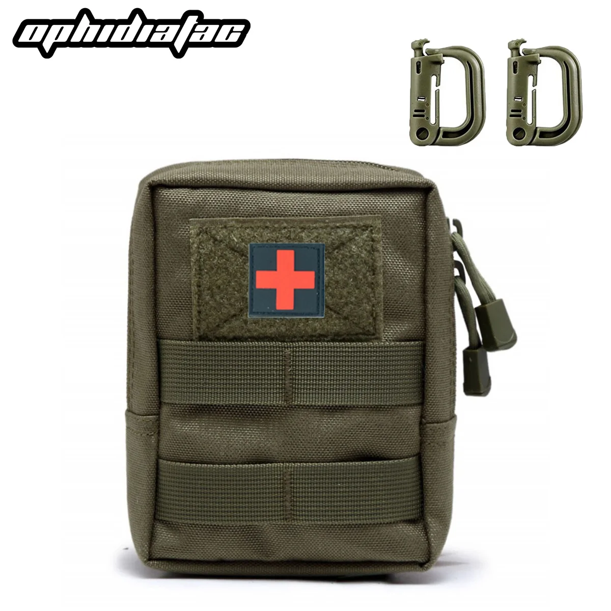 Ophidian MOLLE Paquete de cintura Kit de accesorios EDC Kit de herramientas para exteriores Botiquín de primeros auxilios Kit de emergencia