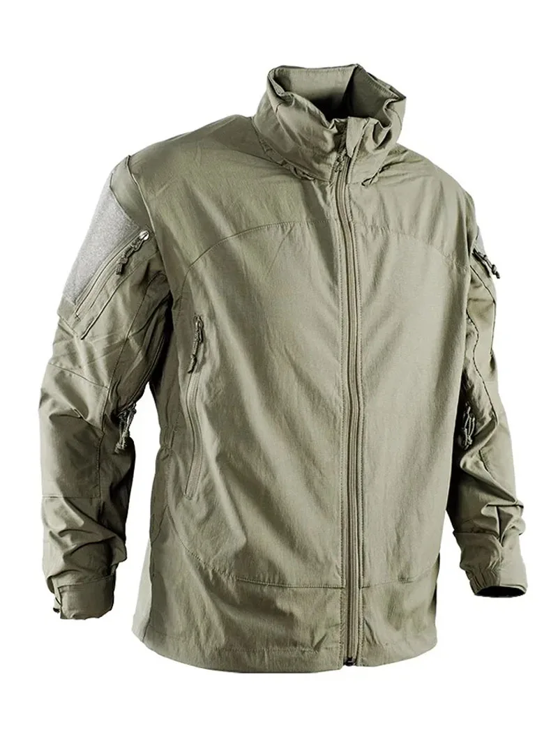 PCU L5 traje de asalto táctico de concha suave para hombres, chaqueta de entrenamiento de combate, chaqueta a prueba de viento para exteriores - imagen 2