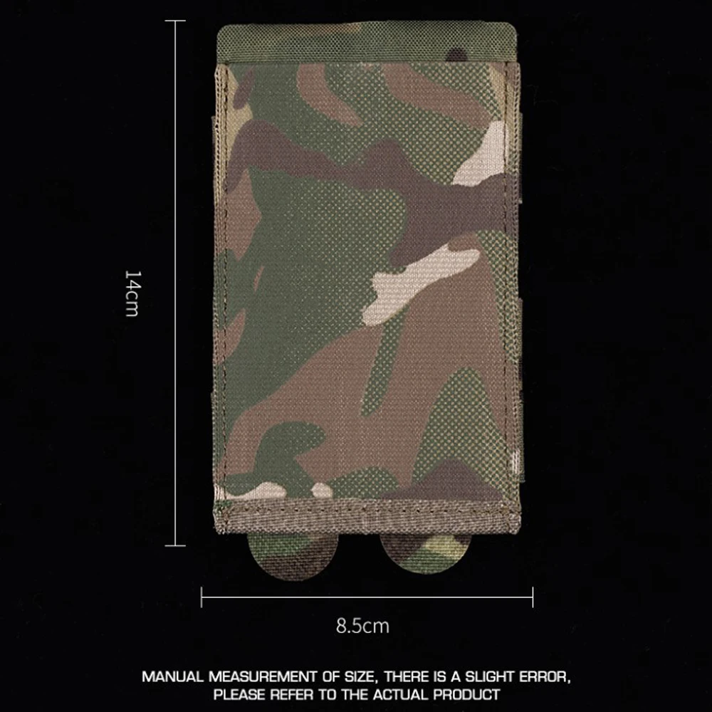 Bolsa elástica para revistas 5,56/7,62, ligera, de liberación rápida, para caza, tiro, Airsoft Mag, cinturón táctico Molle, chaleco, equipo - imagen 3