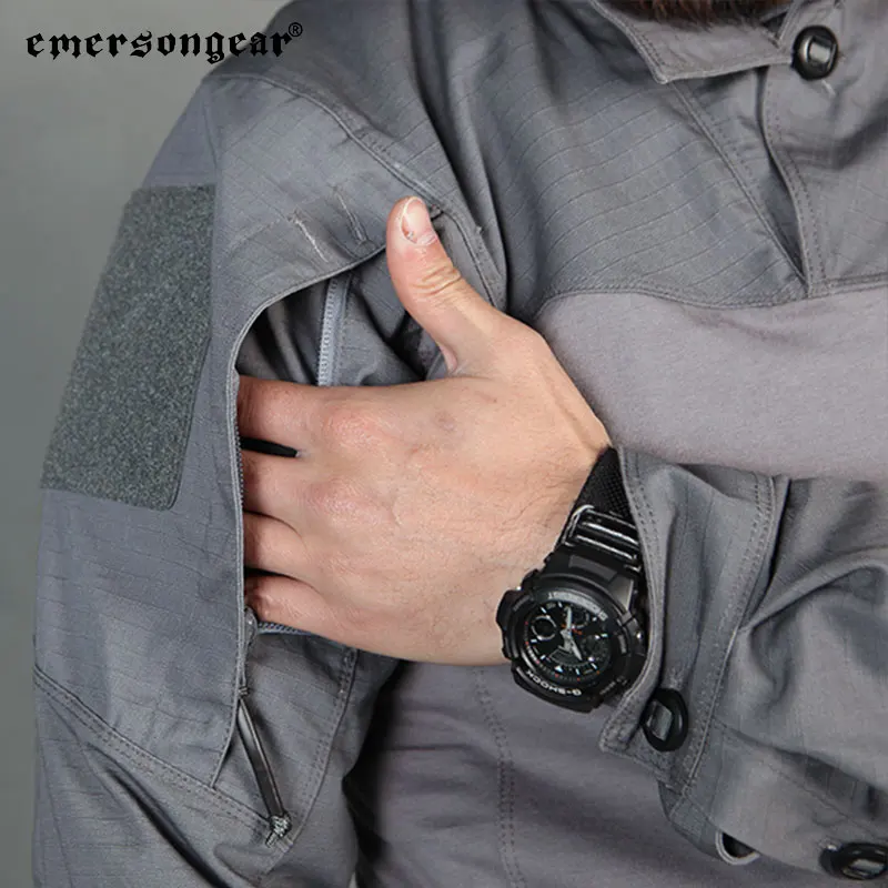 EMERSONGEAR-camisa de asalto táctico para hombre, camisa de combate ligera, táctica, caza, senderismo, Tops de manga larga, entrenamiento, deporte al aire libre - imagen 5
