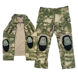 Pantalón táctico ripstop multibolsillos para caza y montaña
