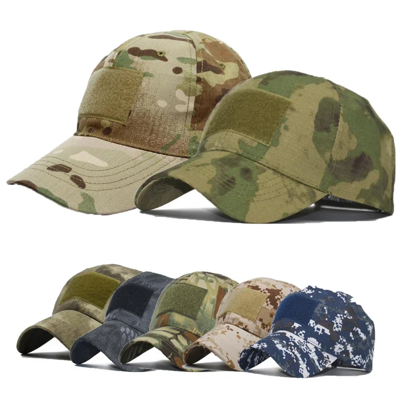 Hombres Mujeres deporte al aire libre senderismo FG atacs Multicam camuflaje sombrero gorras de béisbol camuflaje táctico caza Snapback sombrero Accesorios