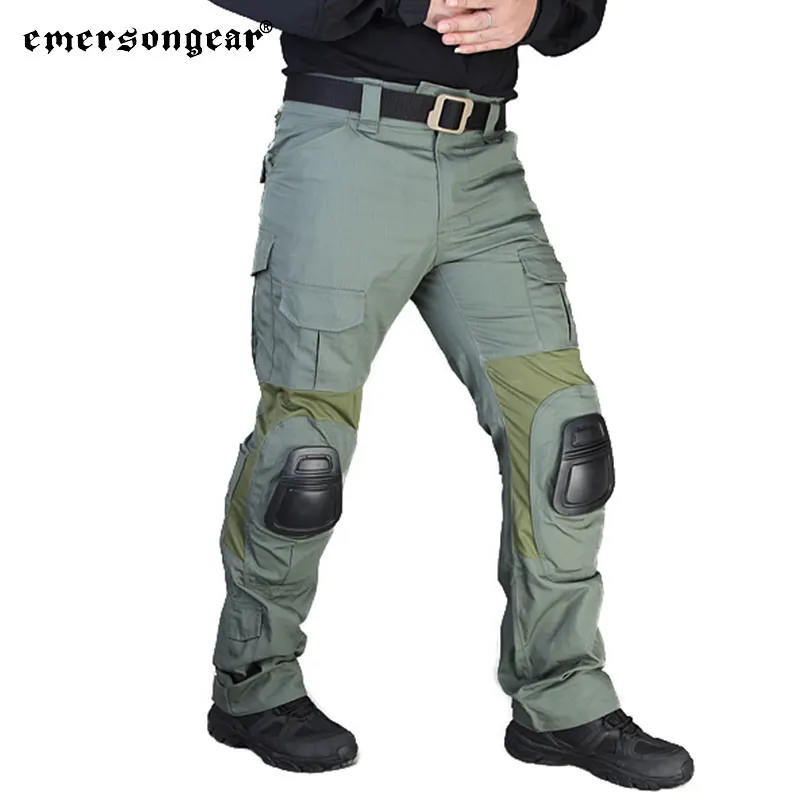 Emersongear-pantalones de combate táctico G2 para hombre, Pantalón Cargo de servicio, entrenamiento, Milsim, caza, senderismo, Camping, deportes, EM7038 FG - imagen 2