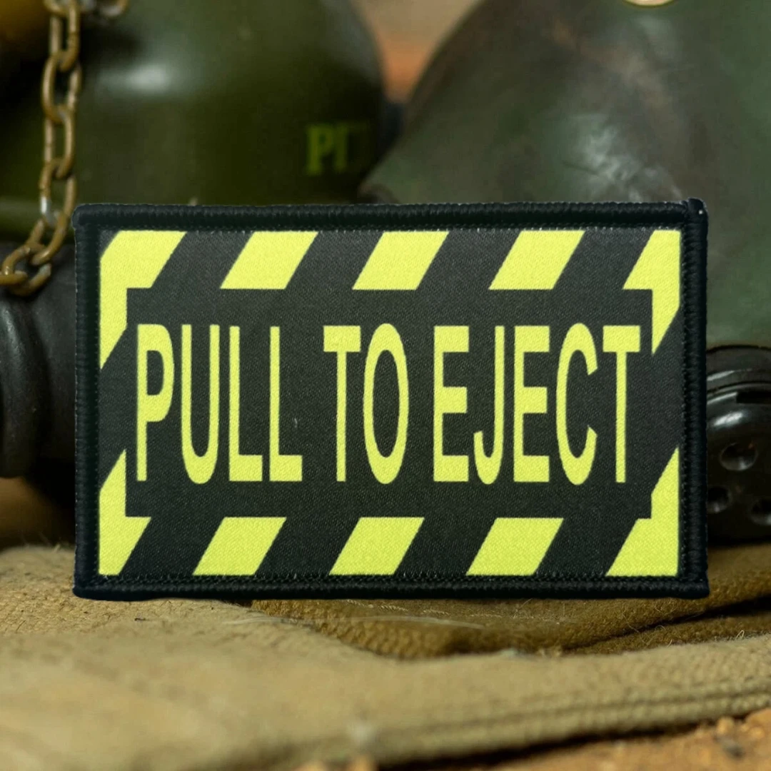 Parche del ejército para tirar, insignia de moral táctica, parches de gancho y bucle impresos para ropa, pegatina de equipo militar - imagen 5