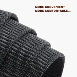 Cinturón táctico de lona resistente con hebilla ajustable para outdoor
