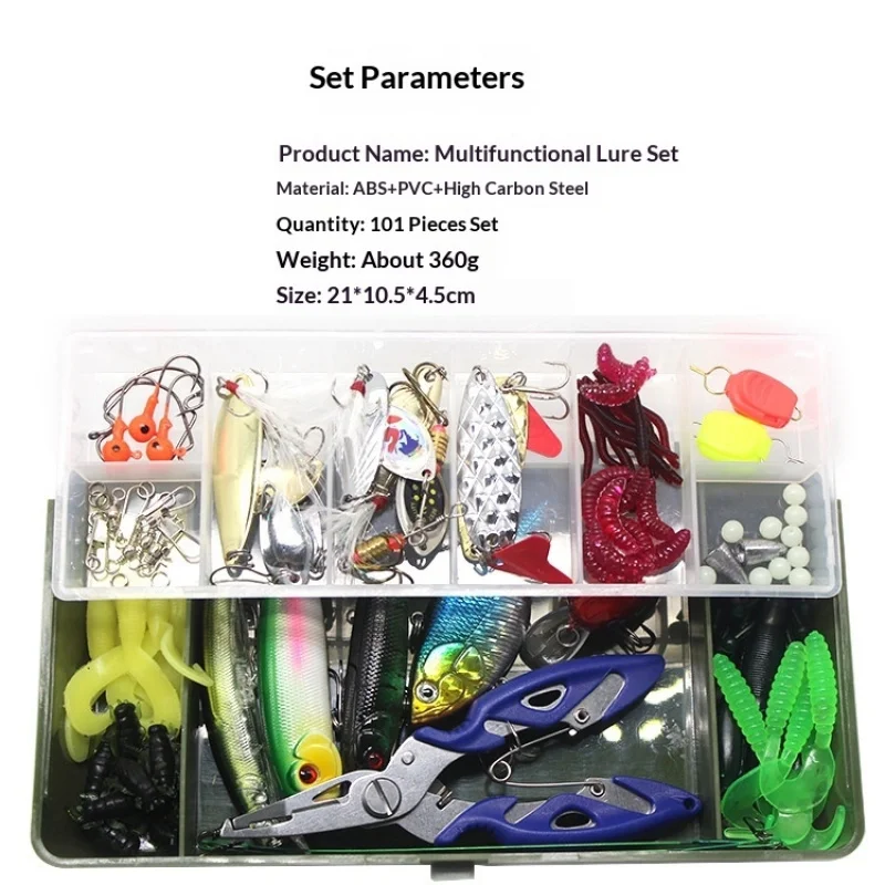 Kit de señuelos de pesca para lubina, lucioperca y perca - imagen 4