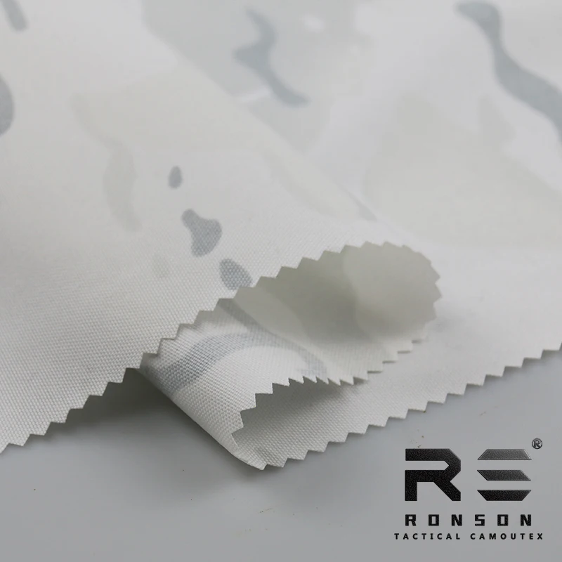 Camuflaje de nieve MC MCBK MCTP, tela negra, nailon 500D, impermeable, alta resistencia, equipaje, telas tácticas, ropa interior - imagen 3