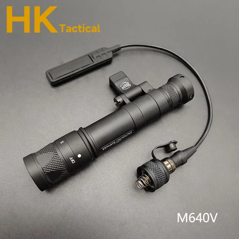 Sotac-linterna táctica SF M640, M640DF, M640V, M340V, M340C, luz LED para Rifle al aire libre, Airsoft, arma, ajuste de riel de 20mm - imagen 3