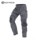 Gray Pants with Pads