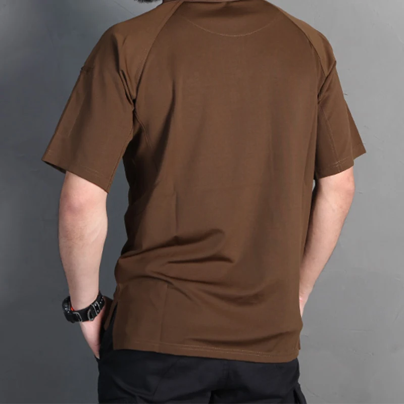 Emersongear-Polo de rendimiento táctico, camisetas de manga corta con logotipo, camiseta artesanal completa, deportes, combate al aire libre, senderismo CB EM8569 - imagen 4
