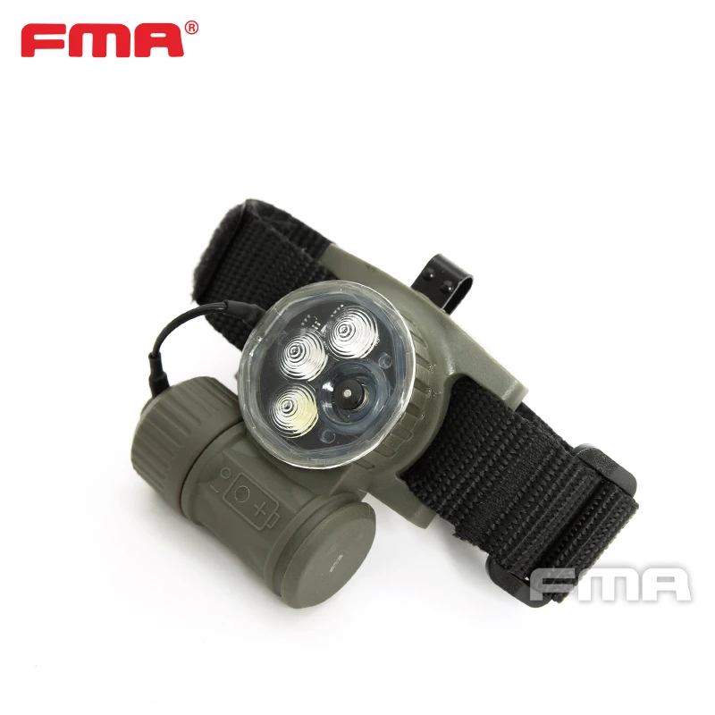 FMA-Luz LED de buceo hite + IR + marcador azul de alto brillo, IPX68, superimpermeable, luz de búsqueda y rescate, TB1482 - imagen 3