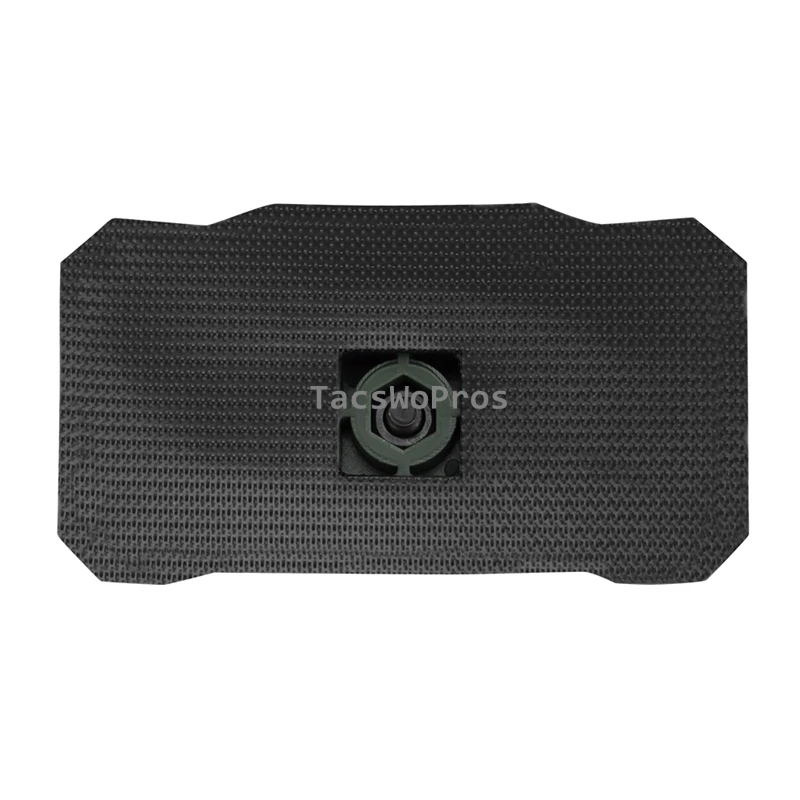 Soporte de montaje para casco táctico, cascos de caza, soporte para linterna, rotación de 360 grados, Base Universal para casco con gancho y bucle - imagen 3