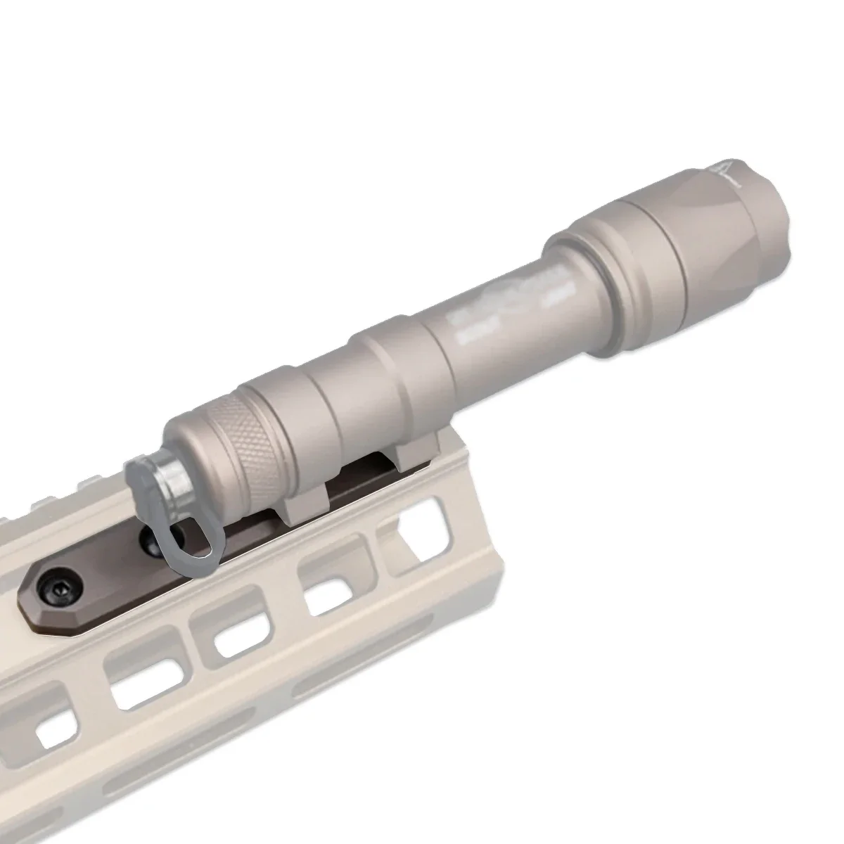 Soporte táctico para linterna ARIS, Base compensada de Metal para Airsoft, compatible con Mlok Keymod Surefire M300 M600, armas de caza, riel lateral ligero - imagen 4