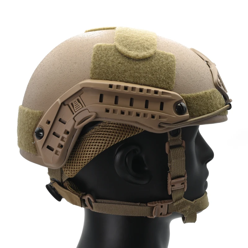 Casco balístico táctico NIJ IIIA Ver. Casco protector táctico a prueba de golpes con esponja colgante - imagen 5