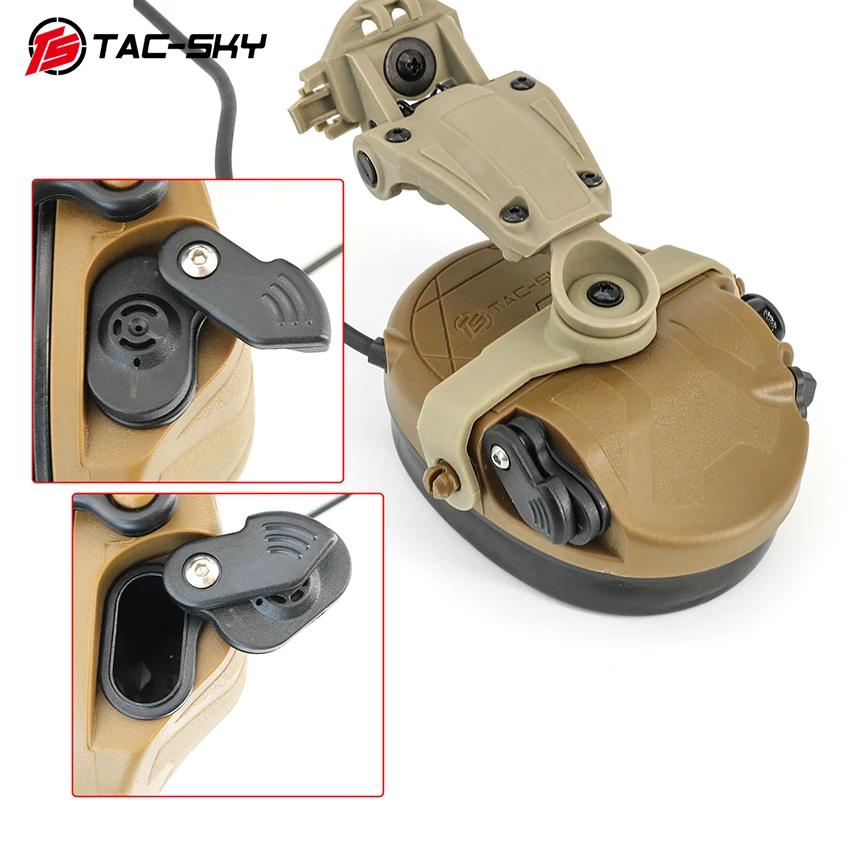 TAC-SKY TAC-303 Protección auditiva electrónica cancelación ruido - imagen 3