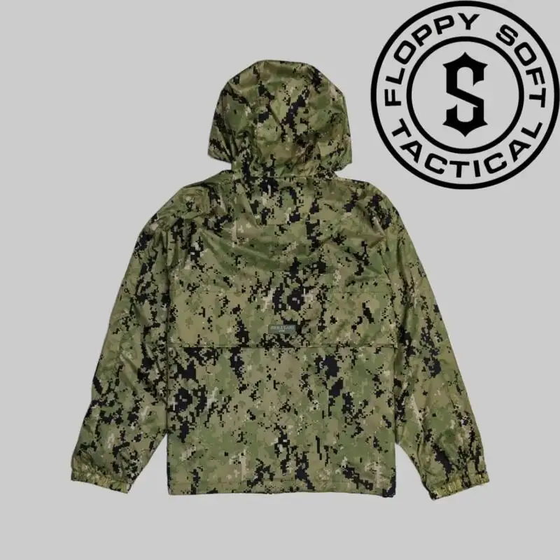 Cortavientos táctico impermeable AOR2 tigre verde – exterior - imagen 5