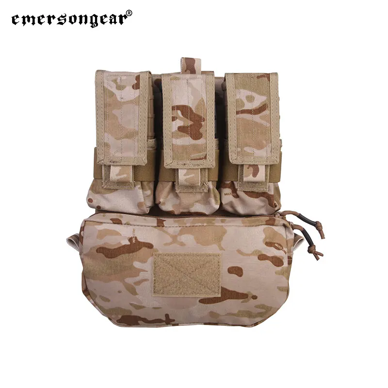 Emersongear Panel trasero de asalto MOLLE chaleco táctico mochila bolsa conjunto para portador de placa caza EM9300 11,11 ventas - imagen 3