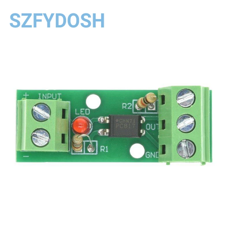 Módulo optoacoplador PC817 con aislamiento óptico para PLC - imagen 5