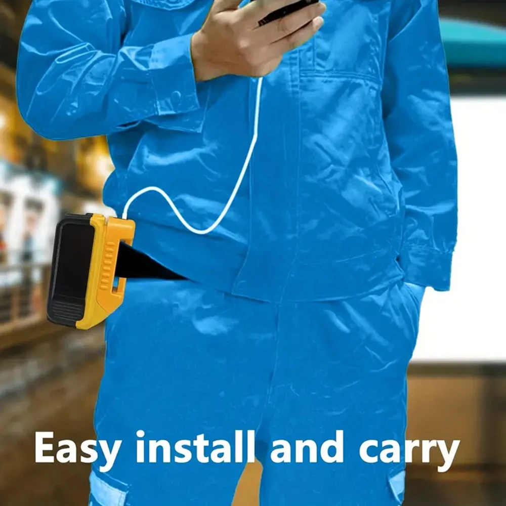 Adaptador de 1 pieza con interfaz de salida dual para baterías DEWALT 18V 54V DCB200 - imagen 5