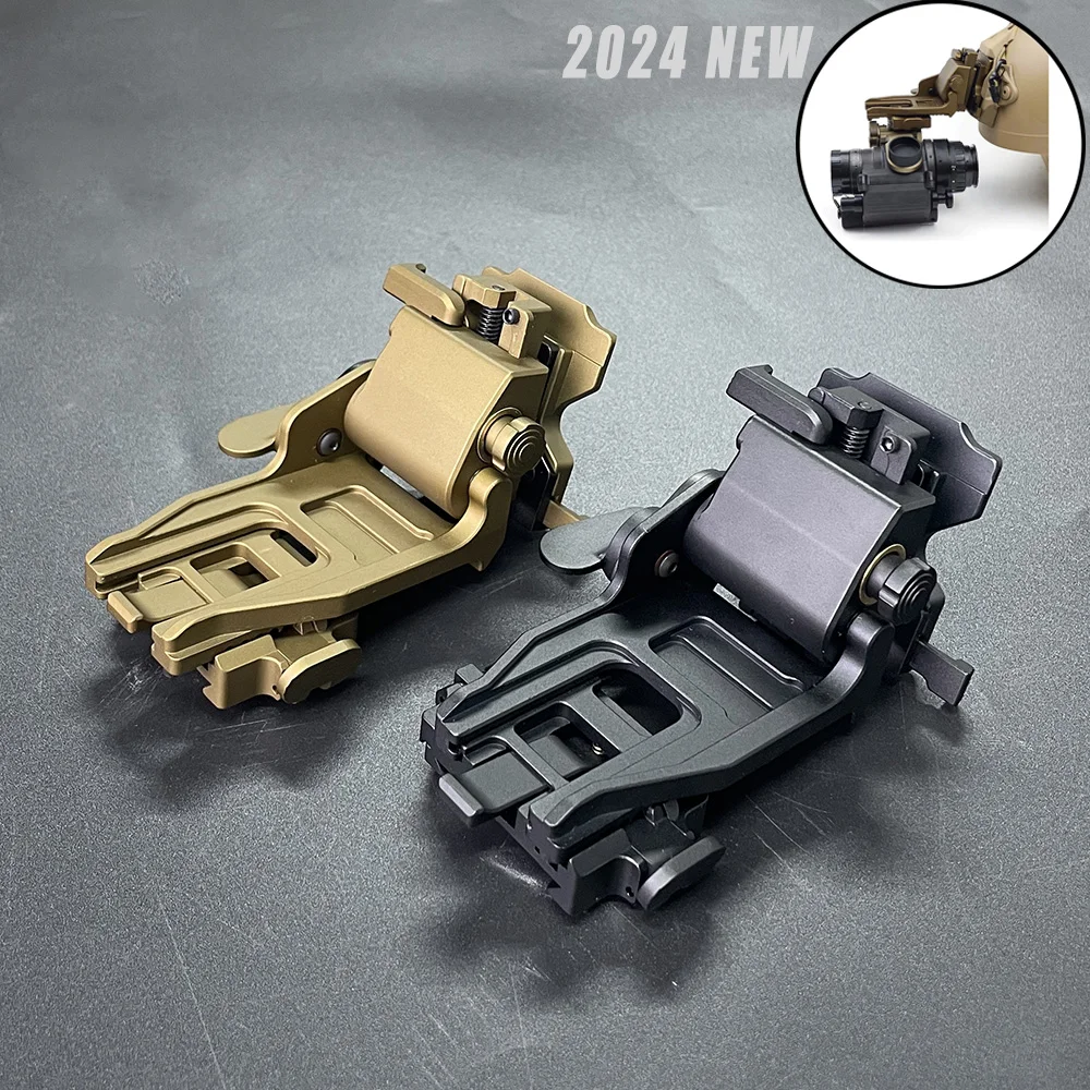 Montura NVG abatible para casco - perfil bajo, zapata Milano ajustable - imagen 5
