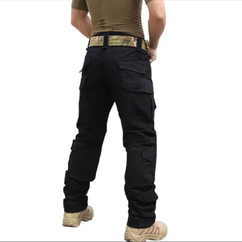 Pantalones de combate G2 Gen 2 BK para hombre, pantalones Cargo de servicio, entrenamiento de caza, ciclismo, senderismo, deportes tácticos al aire libre EM6988 - imagen 4