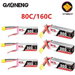 Batería Lipo 3S 11,4V 80C 300mAh Drone FPV – Conector XT30
