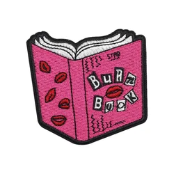 Mean Girls Burn Book Meme cita divertida Velcros parche táctico insignia pegatina bordada gancho bucle DIY gorra Jeans mochila