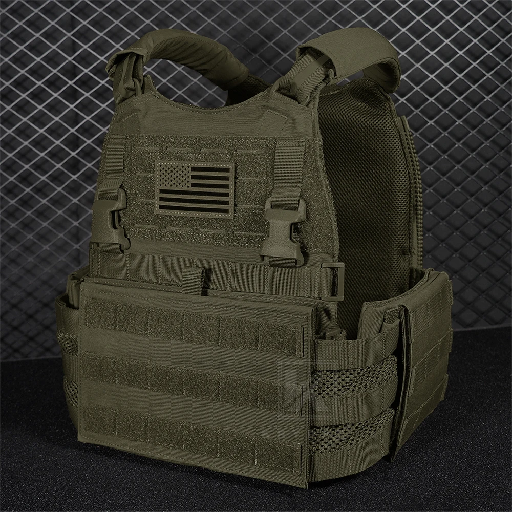 KRYDEX-portador de placa táctico SCARAB, chaleco MOLLE Modular de alta resistencia, armadura corporal, portador de combate al aire libre - imagen 3