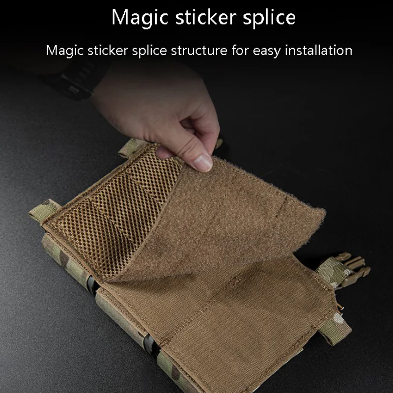 Equipo de pecho D3CRM MK3, almohadilla Base cómoda MK4 MKV, portador de placa de Micro lucha, chaleco táctico acolchado suave para caza, accesorios Airsoft - imagen 5