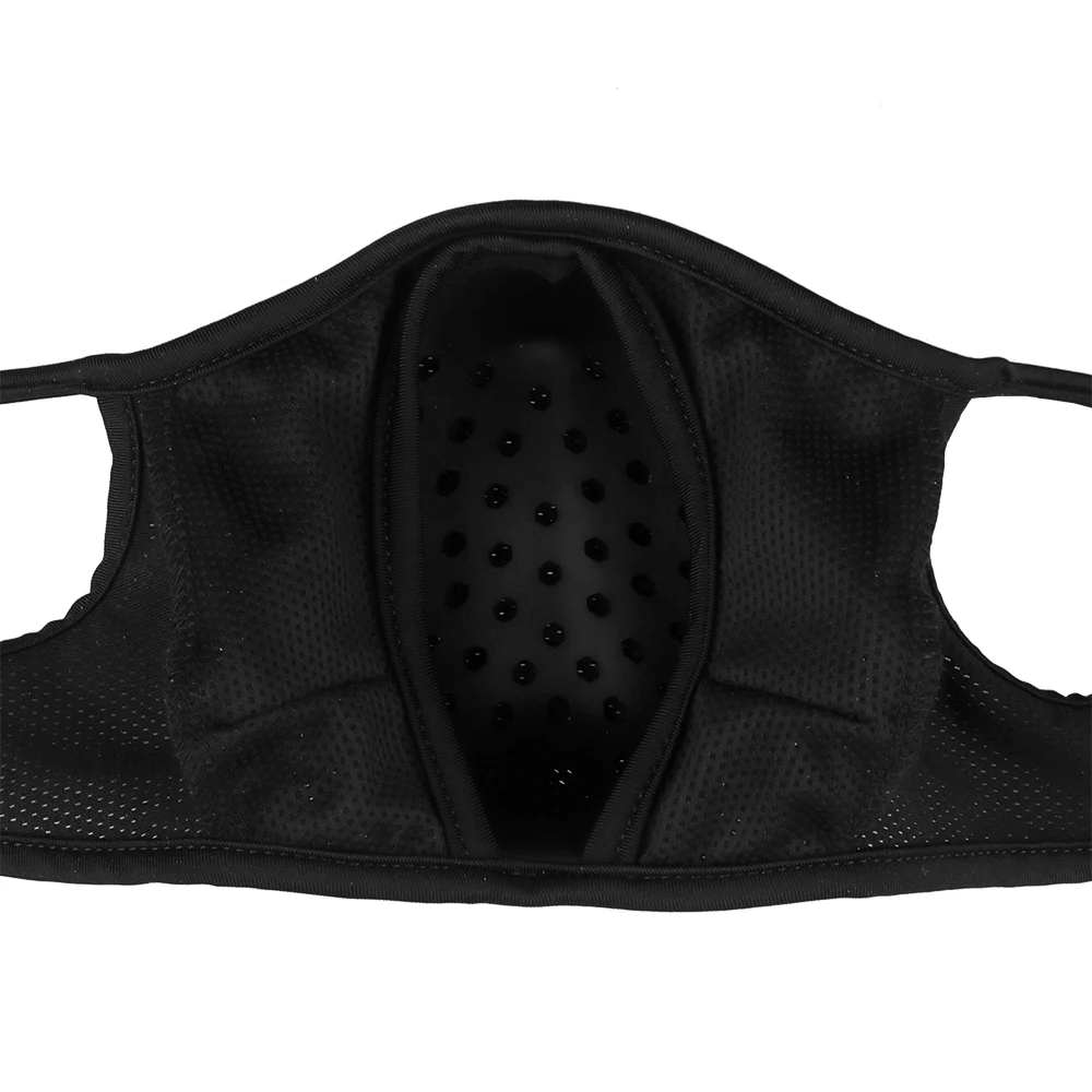 Máscara de Paintball de media cara transpirable, máscara de sílice suave, reciclable, a prueba de polvo, disfraz de Cosplay, accesorios tácticos de caza - imagen 5