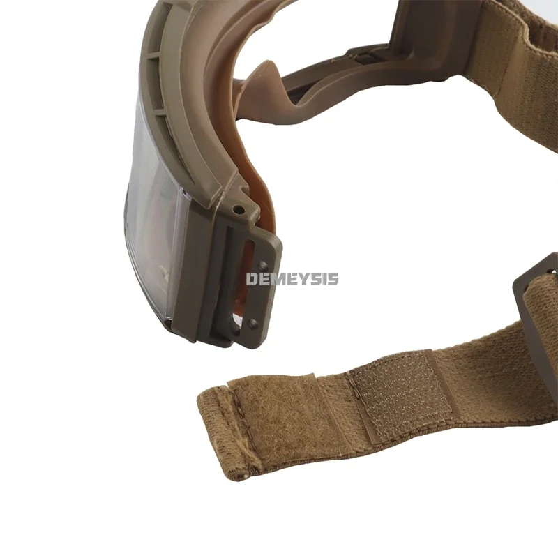 Gafas tácticas CS de 3 lentes para juegos de guerra de Paintball Airsoft, gafas de protección segura para exteriores, senderismo, deportes de ciclismo, gafas a prueba de viento - imagen 4