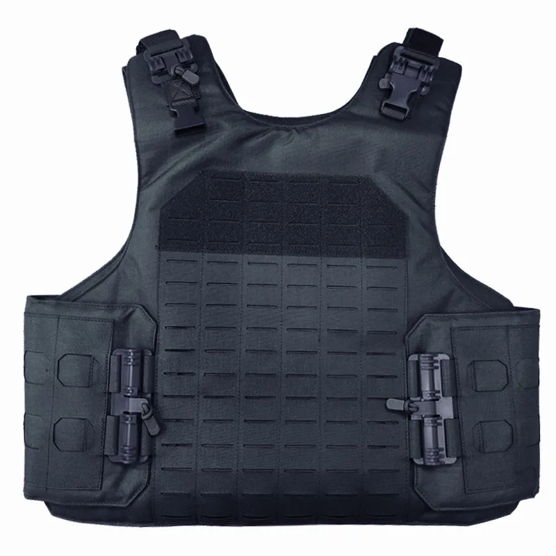 NIJ IIIA 1000D portador chaleco táctico caza liberación rápida hombro ajustable chaleco a prueba de balas Airsoft portador combate ANTI-STAB - imagen 3