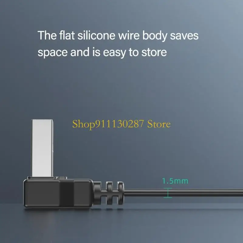 J1HC 4 en 1 Cable divisor USB Cable portátil USB2.0 para cargar transferencia datos - imagen 5
