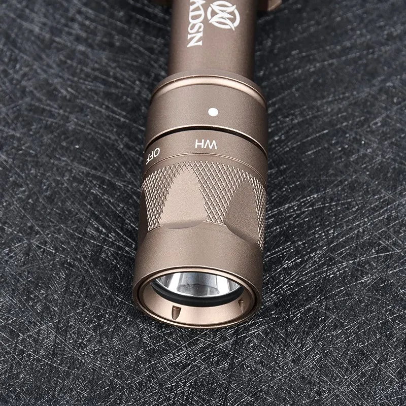 WADSN M600 M300 M600W M300W linterna estroboscópica táctica luz de explorador LED accesorios para armas de Rifle de caza aptos para riel Picatinny de 20mm - imagen 5