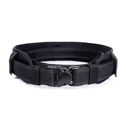 Cinturones tácticos multiusos Molle, cinturón de patrulla acolchado, equipo al aire libre, tiro, Airsoft, Wargame, Paintball, accesorio de caza