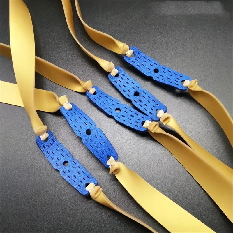 Banda de goma plana de 1mm de espesor para tirachinas, caza, catapulta, látex Natural, elástico, resistente, 3/6 Uds. - imagen 5