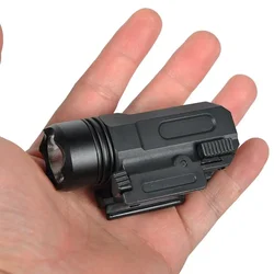 Linterna táctica QD LED Airsoft para pistola compatible Glock 17 19