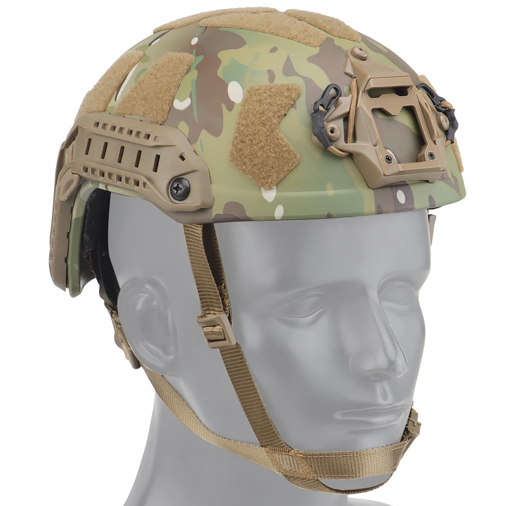Casco de corte súper alto SF rápido, ligero, protector completo, equipo de seguridad grueso y resistente a impactos para entrenamiento Airsoft - imagen 2