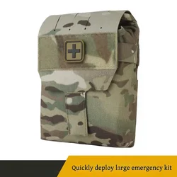 Bolsa primeros auxilios MOLLE – Pouch trauma táctico emergencias