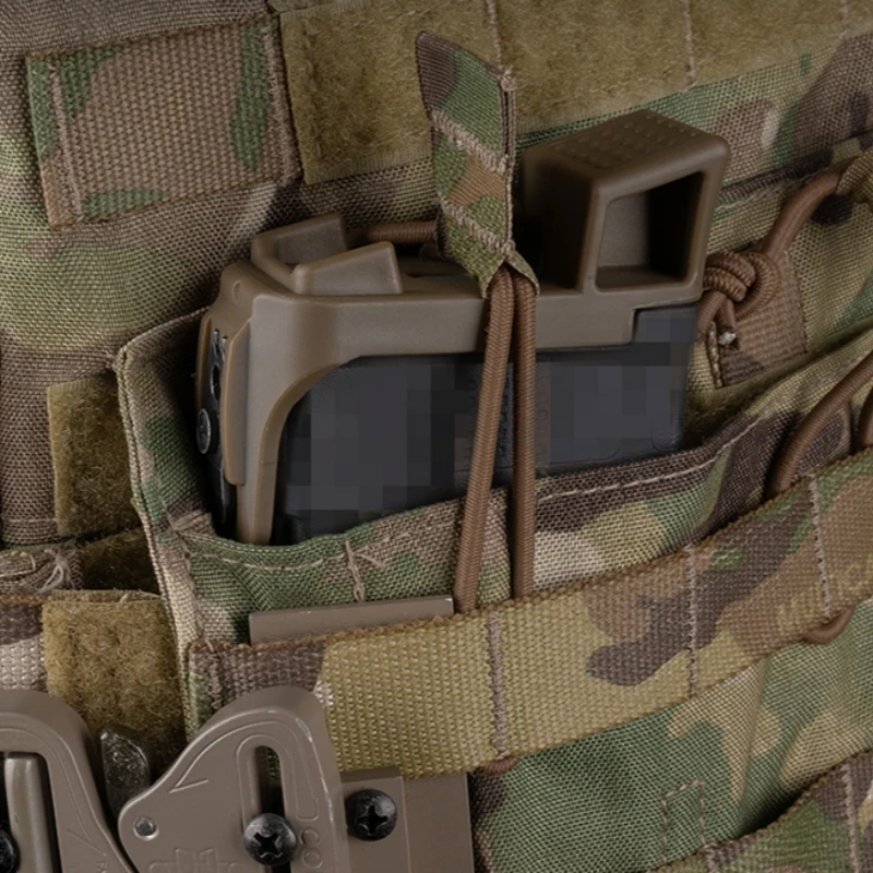 Base de revista Airsoft GBB PMAG, carcasa inferior de extracción rápida con llave de herramienta de ajuste de 2 uds para vuelos PEQ - imagen 4