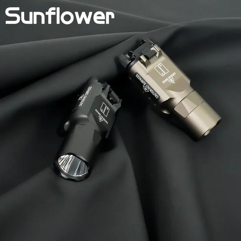 Linterna táctica para armas X300U-B X300U, Gloc G17 G18 G19, colgante de pistola, luz de explorador constante/momentaria, compatible con lámpara LED de riel de 20MM - imagen 4